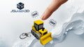 Bulldozer Clicker Keychain