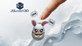 Bunny Egg Clicker Keychain