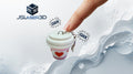 Coffee Cup Heart Clicker Keychain