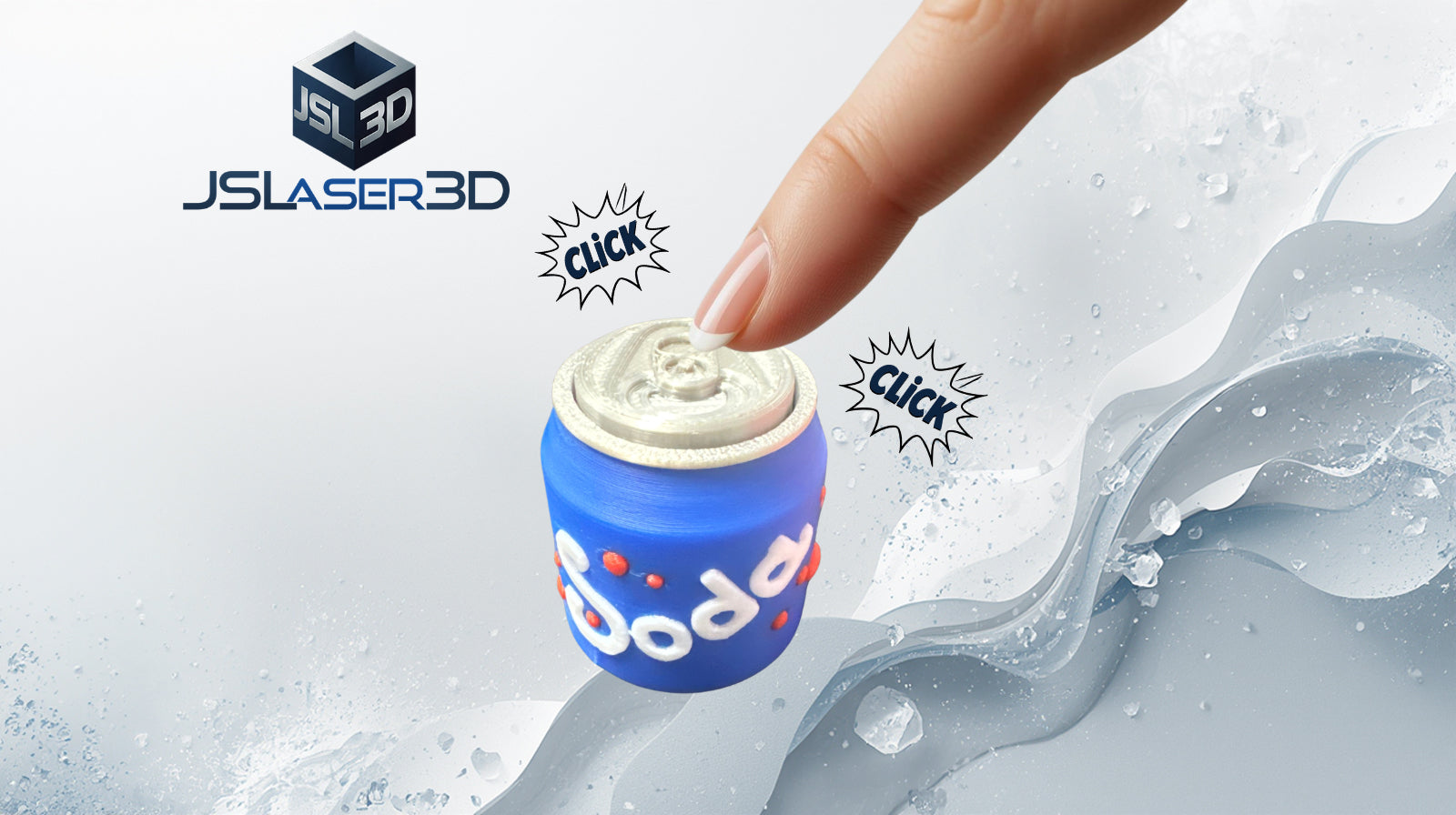 Soda Clicker Keychain
