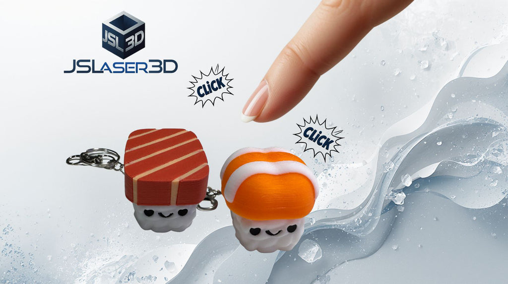 Sushi Clicker Keychain
